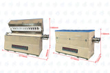 1700°C Forno a tubo diviso a 12 zone con tubo in allumina Ø100 mm × 1800 mm L - OTF1700X12Z