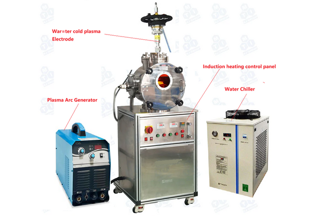 Plasma-Assisted Melting Furnace for Metal Recovery from Oxide Slags - VMP-1750 - Thasar Store