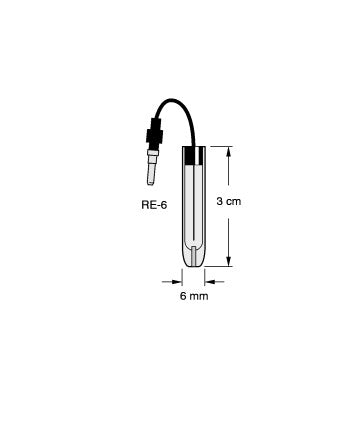 RE-6 Ag/AgCl Reference Electrode with Flexible Wire Connector