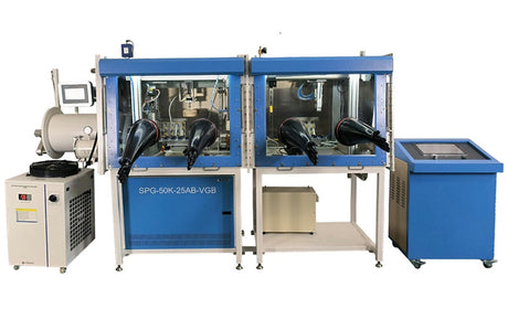 10 Crucibles Automatic Induction Melting and Casting System with Stirring Function up to 2000ºC - SPG50K25AB-GB - Thasar Store