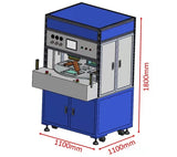 Selladora Rotativa por Calentamiento para 4 celdas en 2 Lados de la Valija sin Vacío - MSK-140-PM