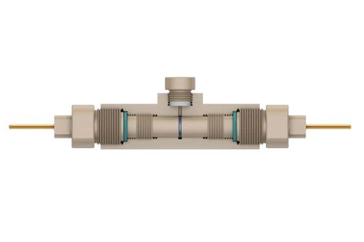 Peek Swagelok Cell (Max. 14 mm Dia) w/ Three or Two-Electrode for Battery or Fundamental Electrochemical Testing - SLC-P