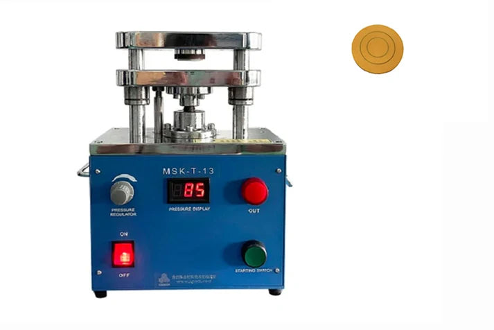 Ring & Disc Cutter with a Die (OD26 x ID19 mm ) for Li Foil w/ optional pouch Cell Die - MSK-T-13A