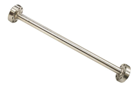 Ni-Based Super Alloy Tube with Flange included: OD30x ID12x L580 (mm)-Tube-HP-30-12-580 - Thasar Store