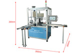 Máquina de lapeado y pulido de precisión de 8" con alimentador de lodo opcional y dos estaciones de trabajo - EQ-Unipol-802