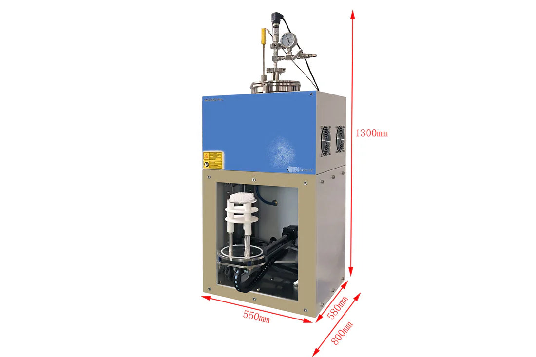 1100°C Max IR Riscaldamento/raffreddamento rapido e forno di caricamento dal basso controllato dall'atmosfera VBF1100XRTPASD