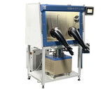 Glovebox with 1 PPM purification and Three 1200°C Max. Tube Furnaces VGB-6-OTF2-VBF
