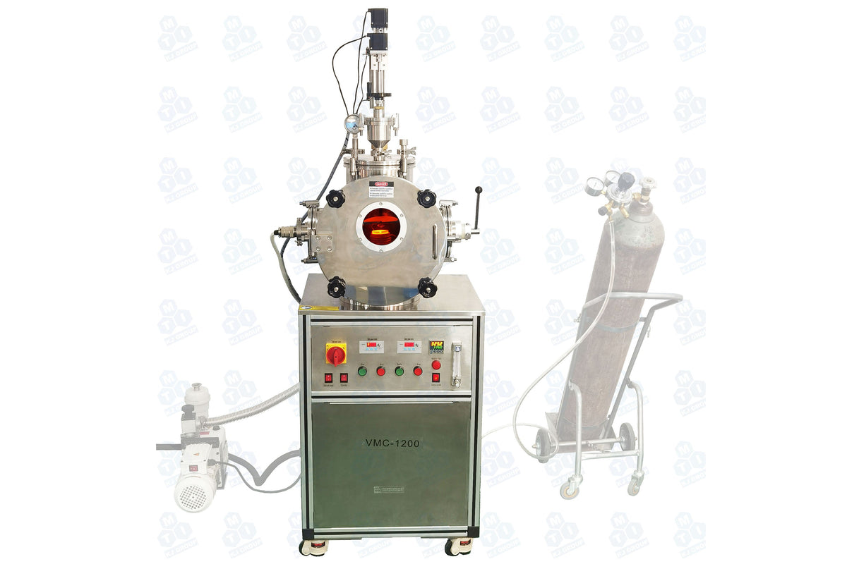 1200ºC Max. High Vacuum Melting-Casting Furnace with Stirring & Secondary Charge Function - VMC-1200 - Thasar Store