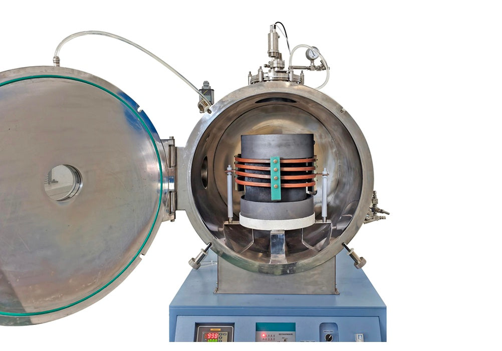 3000ºC Induction Heated Vacuum Furnace with Option of Molten Salt Electrolysis - VMC3000 - Thasar Store