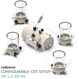 Configurable CDI Setup 10-1.2-10 mL - Configurable Capacitive Deionization Setup