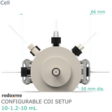 Configurable CDI Setup 10-1.2-10 mL - Configurable Capacitive Deionization Setup
