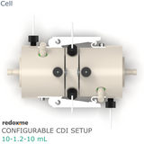 Configurable CDI Setup 10-1.2-10 mL - Configurable Capacitive Deionization Setup
