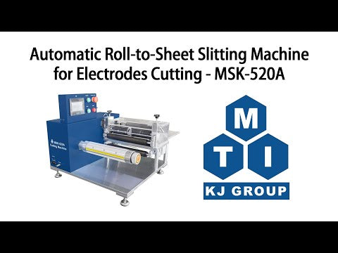 Automatic Roll-to-Sheet Cutting Machine for Electrodes Cutting - MSK-520A