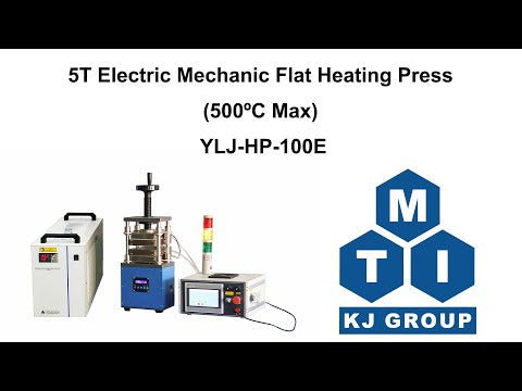 5T Precision Electric Mechanic Laminating Heating Press (500??C Max, 135x135 mm) - YLJ-HP-100E