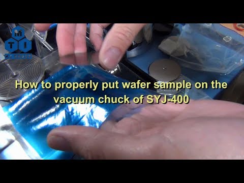 CNC Dicing / Cutting Saw for 4" Max Wafer with Complete Accessories - SYJ-400