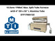 1700°C Forno a tubo diviso a 12 zone con tubo in allumina Ø100 mm × 1800 mm L - OTF1700X12Z
