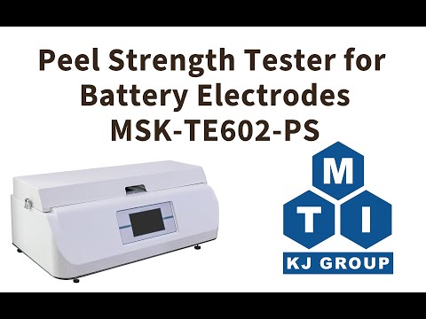 Peel Strength Tester for Battery Electrodes - MSK-TE602-PS