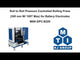 100T Max. Pressa a rulli a pressione controllata (D320 x L350 mm) con opzione R2R - MSK-DPC-B320