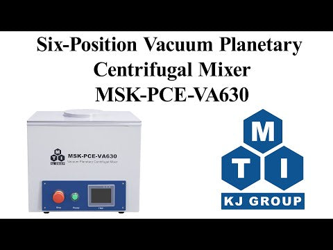 Six-Container Vacuumable Planetary Centrifugal Mixer - MSKPCEVA630