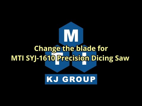 Precision Dicing Saw with Air Bearing for 6" Max Wafer - SYJ-1610
