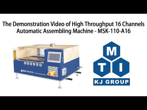 Máquina ensambladora automática de 16 canales para todo tipo de pilas de monedas - MSK-110-A16