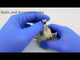 Three Electrode Battery Test Cell – force monitoring
