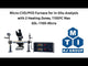 Micro-CVD/PVD Furnace for in-Situ Analysis w. 2 Heating Zones, 1100°C Max. - GSL-1100-Micro