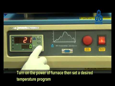 Mini forno tubolare CVD con miscelatore di gas a 2 canali, pompa del vuoto e vacuometro - OTF-1200X-S50-2F