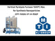 Forno verticale di pirolisi 1500 Max. per la sintesi di nanoparticelle - OTF-1500X-VT-III-PGEP