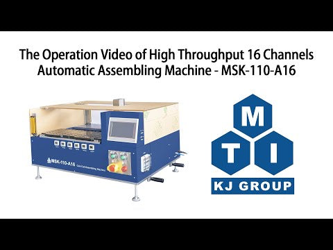 Máquina ensambladora automática de 16 canales para todo tipo de pilas de monedas - MSK-110-A16
