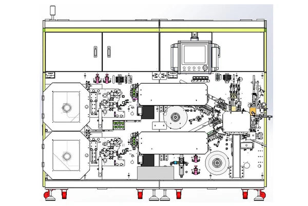 Automatic Winding Machine for Small Cylindrical Cell up to ( Max. 21 Dia. x 60 L, mm) - MSK112RA60